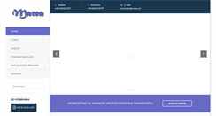 Desktop Screenshot of marea.pl