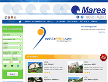 Tablet Screenshot of marea.hr